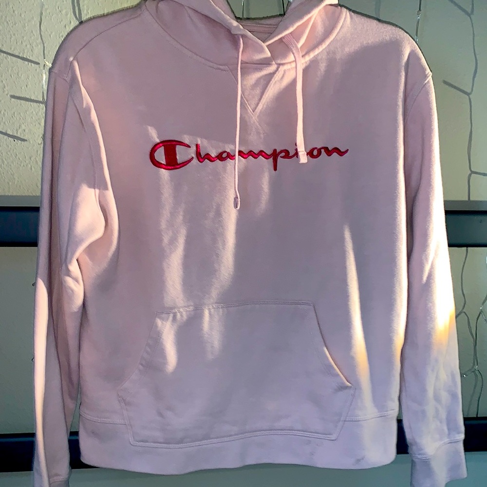 Pink CHAMPION hoodie
